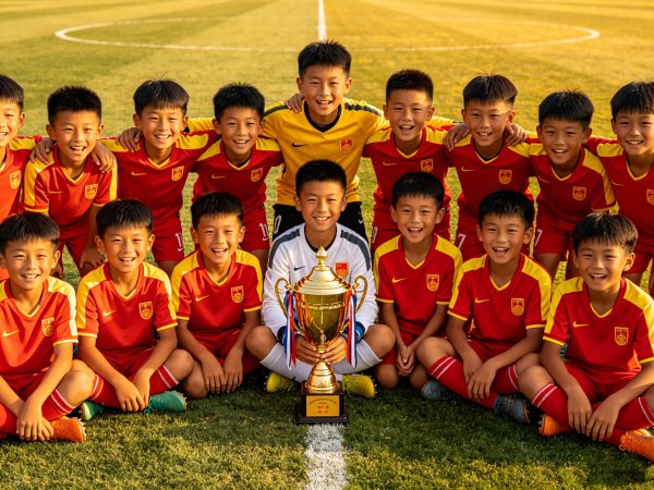 世界杯(中国) 天呀! 中国足球小将夺冠了!