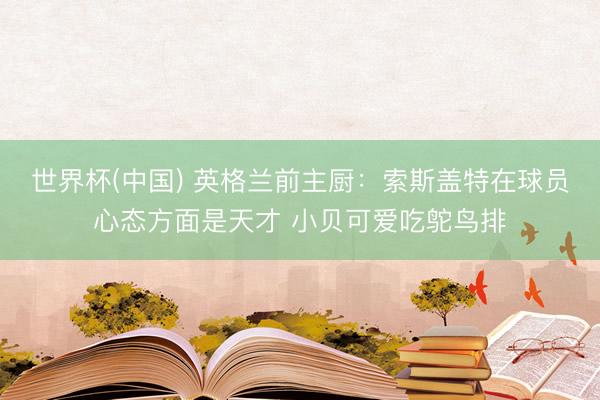 世界杯(中国) 英格兰前主厨：索斯盖特在球员心态方面是天才 小贝可爱吃鸵鸟排